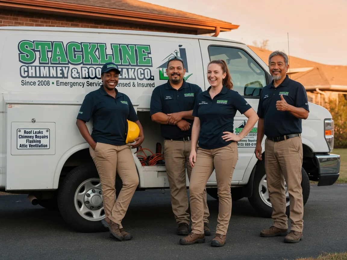 Chimney flashing repair company in Huron, IN
